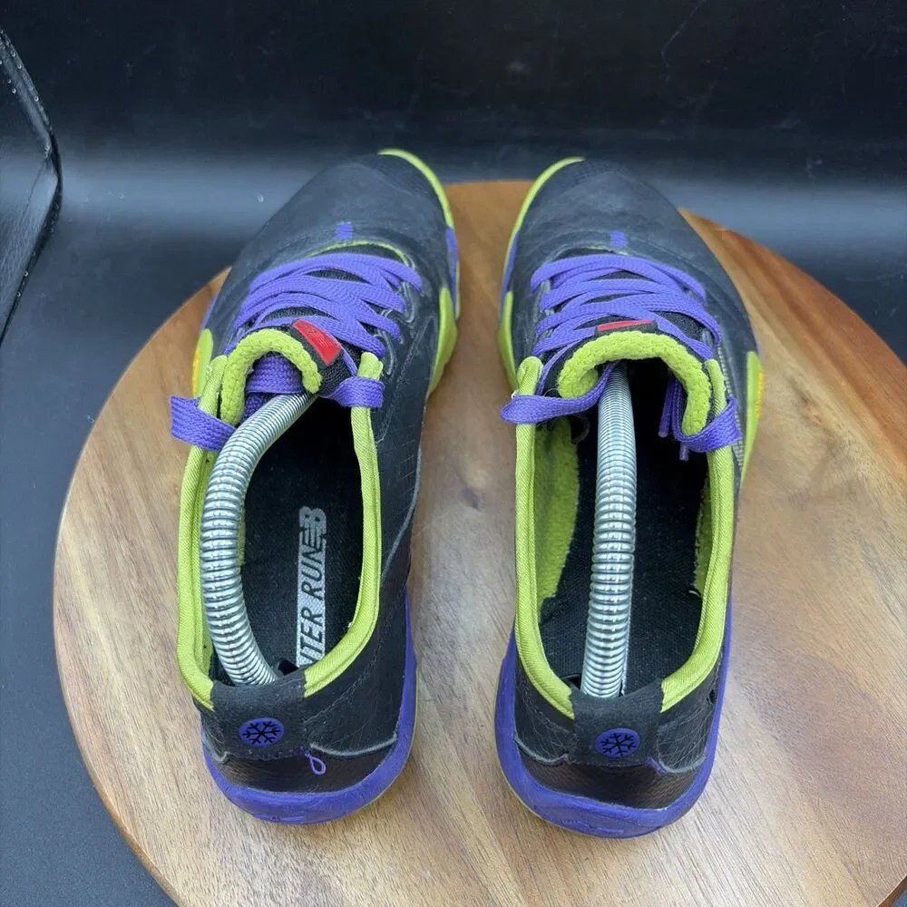 New Balance Minimus Womens Size 8.5 Trail Running Shoes Black Green WT20LL